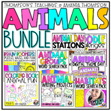 Animal Activities and Centers - Coloring, Theme Day