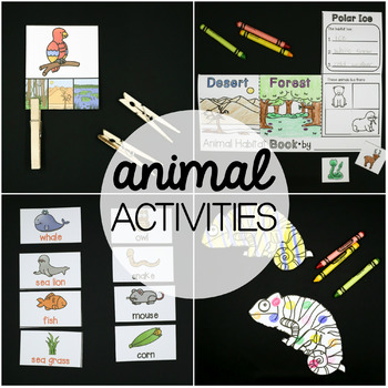Preview of Animal Activity Pack