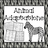 Animal Adaptations Unit