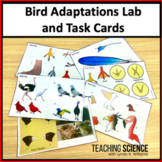 Animal Adaptations and Bird Beak Lab & Bird Adaptations Ta