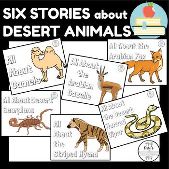 Preview of Animal Adaptations: Desert Animals Informative Stories and Activity