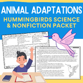 Animal Adaptations: Hummingbirds {Nonfiction Integrated Re