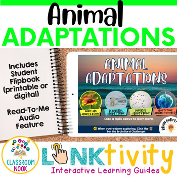 Preview of Animal Adaptations LINKtivity® (Physical & Behavioral)