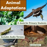 Animal Adaptations: Non-Fiction illustrated book for Prima