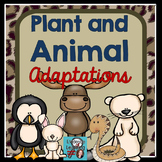 Animal Adaptations Activities, Centers, and Digital Activity