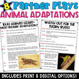 Animal Adaptations Partner Plays: 5 Scripts with a Compreh