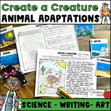 Animal Adaptations l Science, Writing, and Art {Create a C