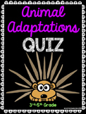 Animal Adaptations Quiz
