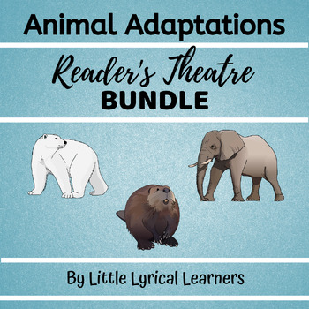 Preview of Animal Adaptations Reader's Theatre Scripts BUNDLE