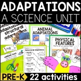 Animal Adaptations for Pre K: Animal Adaptation Project, A