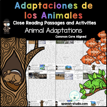 Preview of Animal Adaptations (Spanish)/ Adaptaciones de los Animales