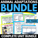 Animal Adaptations Unit - Behavioral & Physical Adaptation