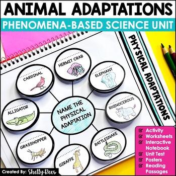 Preview of Animal Adaptations Unit | Phenomenon Based Science