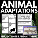 Animal Adaptations Unit - Physical and Behavioral Adaptati