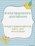 Animal Adaptations and Habitats: Project Based Learning