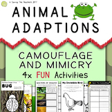 Animal Adaptations: Camouflage and Mimicry Activities