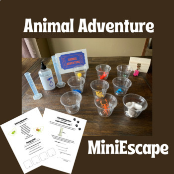 Preview of Animal Adventure: MiniEscape Escape Room