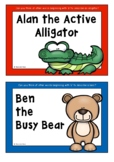 Animal Alliterations Picture Cards/Flash Cards