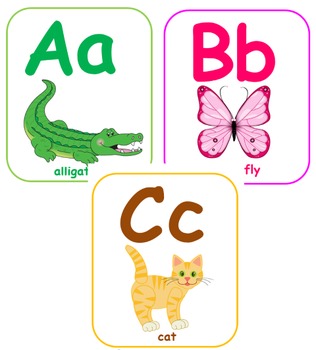 Animal Alphabet by KemShoP Resource | Teachers Pay Teachers