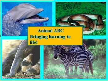 Preview of Animal Alphabet
