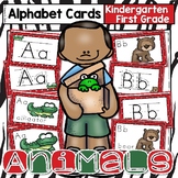 Animal Alphabet Cards and Coloring Book