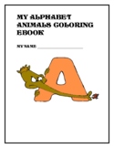 Animal Alphabet Coloring Book