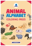 Animal Alphabet - Coloring Pages Printable