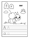 Animal Alphabet Coloring & Tracing
