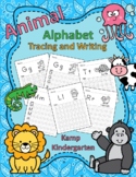 Animal Alphabet Letter Tracing and Writing No-Prep Printab