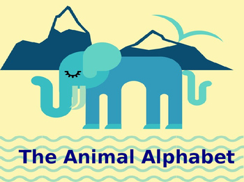 Preview of Animal Alphabet Printable