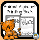 Animal Alphabet Printing Book