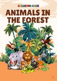 Animal Alphabet coloring book
