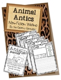 Animal Antics Writing and Drawing
