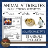 Animal Attributes Literacy Activities