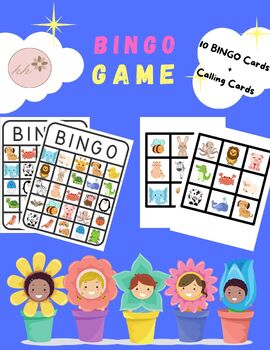 Preview of Animal BINGO Game 