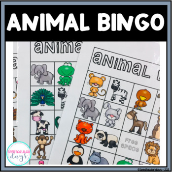 Preview of Animal Bingo (25 cards)