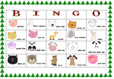 Animal Bingo and Riddle game board ready to print