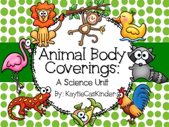 Preview of Animal Body Coverings: A Science Unit