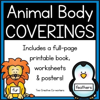 Animal Coverings Teaching Resources | TPT