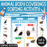 Animal Body Coverings Sorting Activity | Scales, Feathers,