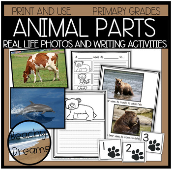Animal Body Parts Teaching Resources | TPT