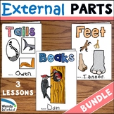 Animal Body Parts Lessons on Structures and Functions of A