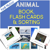 Animal Book Flash Cards & Sorting | Animals | Farm Sea Wild Zoo Pet