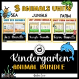 Animal Bundle - 3 Units with printables and workbooks