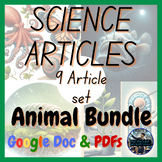 Animal Bundle | 9 Articles Set | Biology | Life Science (G