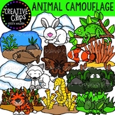 Animal Camouflage Clipart {Creative Clips Clipart}