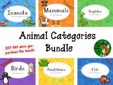 Animal Categories Bundle