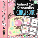 Animal Cell Organelles Card Sort | Science Card Sort