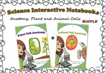 Preview of PDF Science Interactive Notebook BUNDLE of Cells: Animal and Plant, Handouts