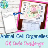 Animal Cells Eukaryotic Organelles QR Code Challenge
